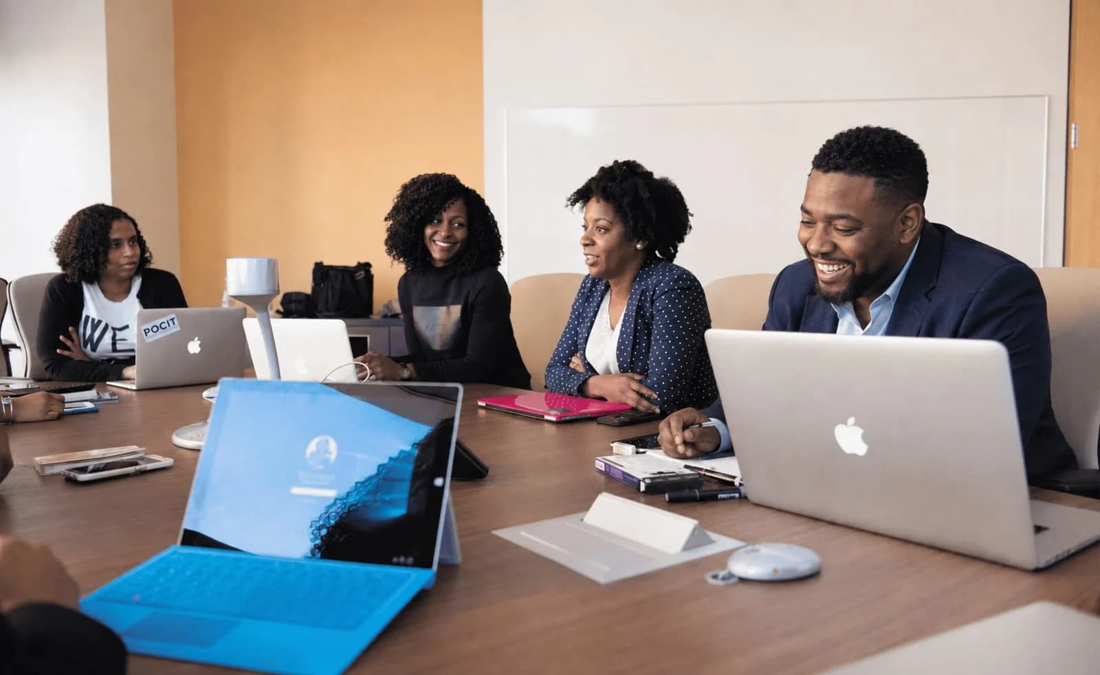GiftLyst team collaborating in the office